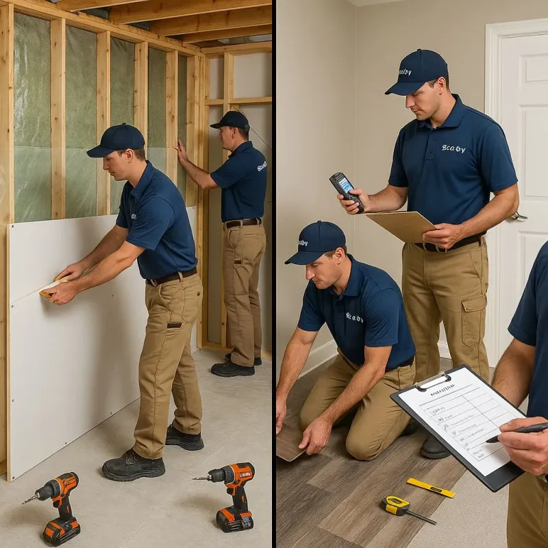 Repairs and Reconstruction process in Pana, IL